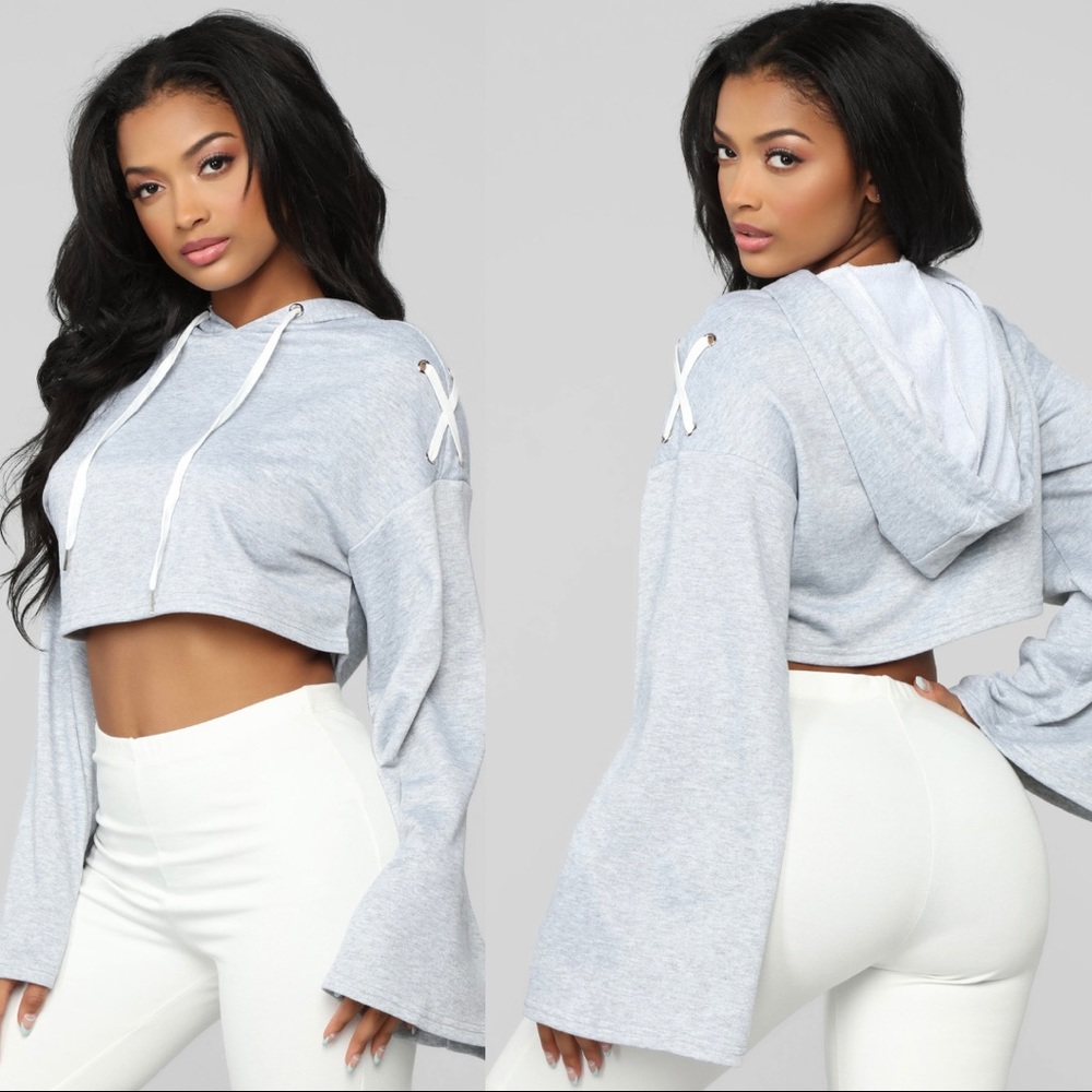 X'D Out Sweatshirt - Heather Grey- XS